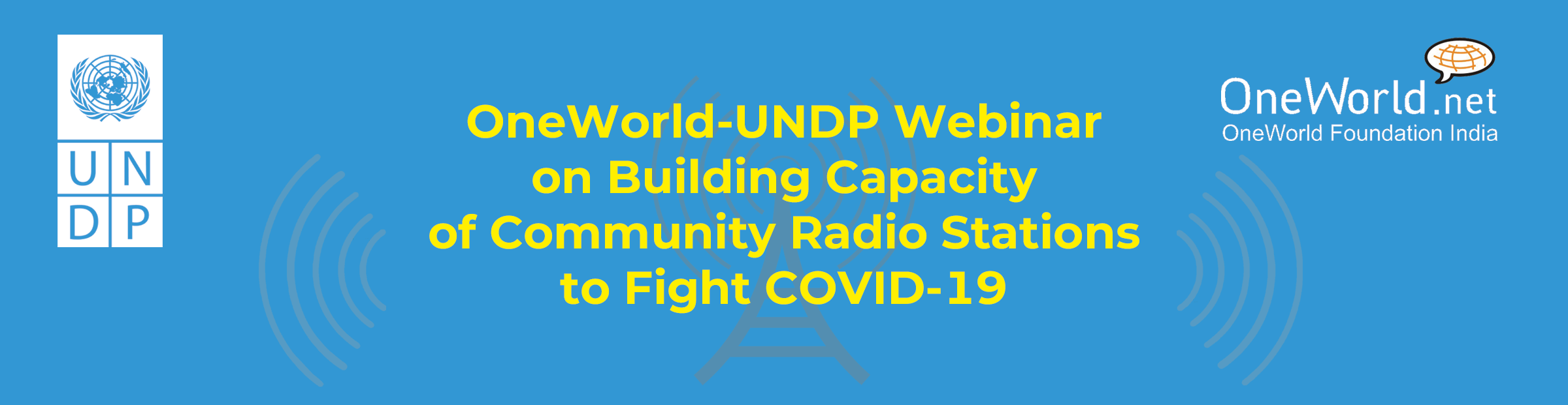UNDP OneWorld Webinar